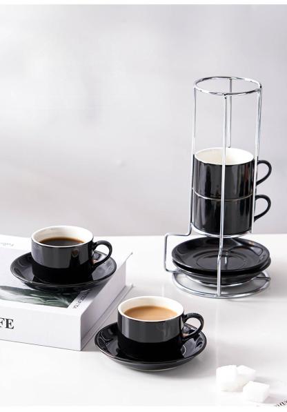  Minimalist Coffee Cup Set-Tea time Whisper