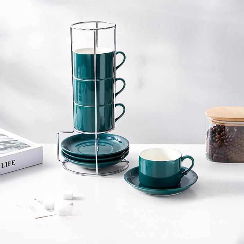  Minimalist Coffee Cup Set-Tea time Whisper
