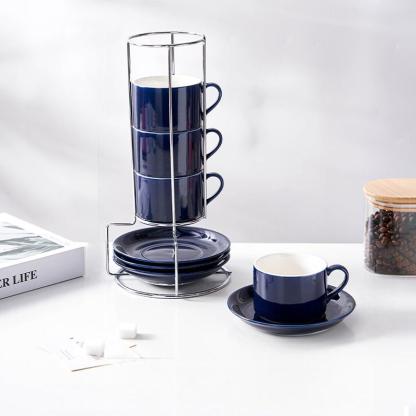  Minimalist Coffee Cup Set-Tea time Whisper