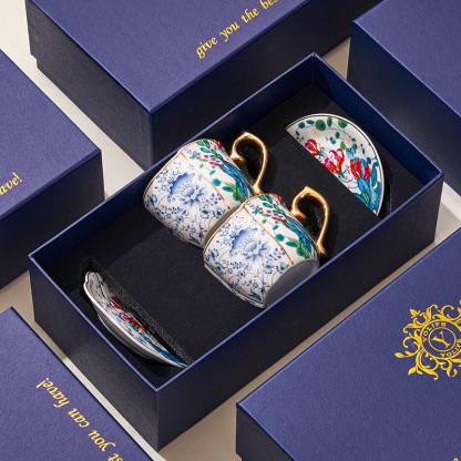 Blossom-Patterned Tea Set / Afternoon Tea Set-Tea time Whisper