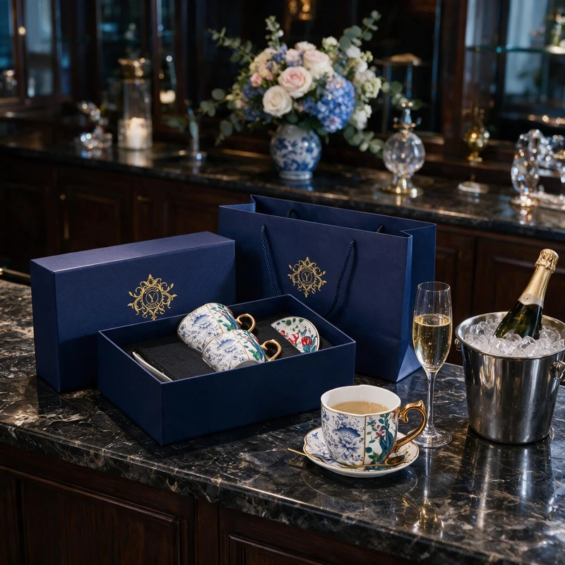 luxury-hotel-lounge-porcelain-coffee-set