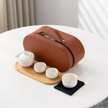 Jade Rabbit Travel Tea Set-Tea time Whisper