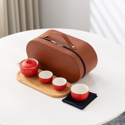 Jade Rabbit Travel Tea Set-Tea time Whisper