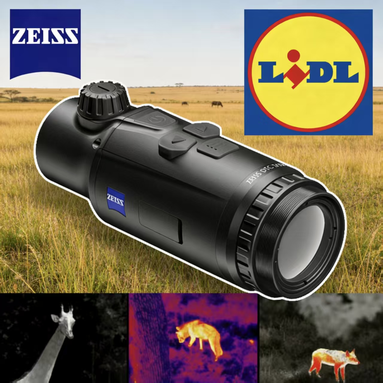 🌽[175. výročie spoločnosti Zeiss] Poľovný revír: Lovecký puškohľad Zeiss s termovíziou - 90% zľava.