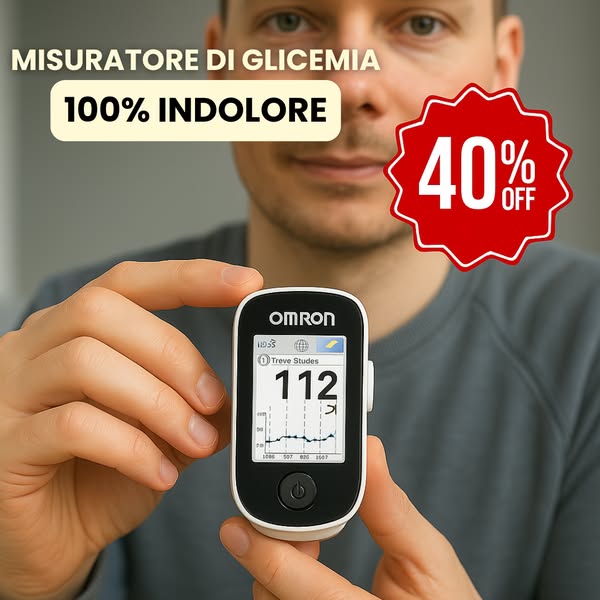 Omron – Dispositivo di Monitoraggio Glicemico Non Invasivo