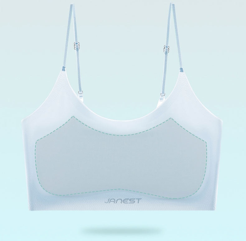 さらしブラ 固定カップ付きと吸湿速乾 VEIMIA