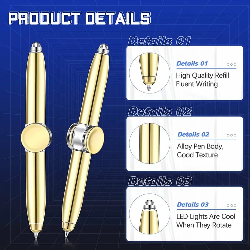 Fidget Spinner Decompression Pen - BUY 4 FREE SHIPPING