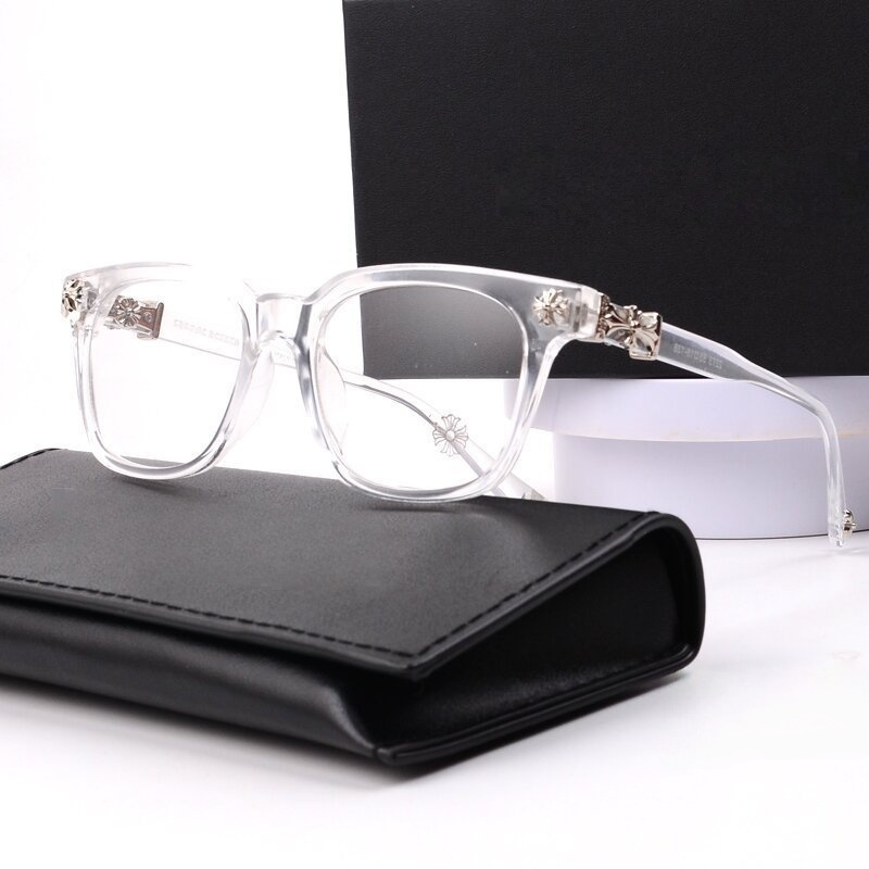 Chrome heart glasses unisex women men