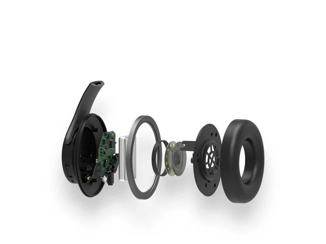 Wireless Vogue 9 Headphone & Speaker 360 Degree Directional Rorating Sound