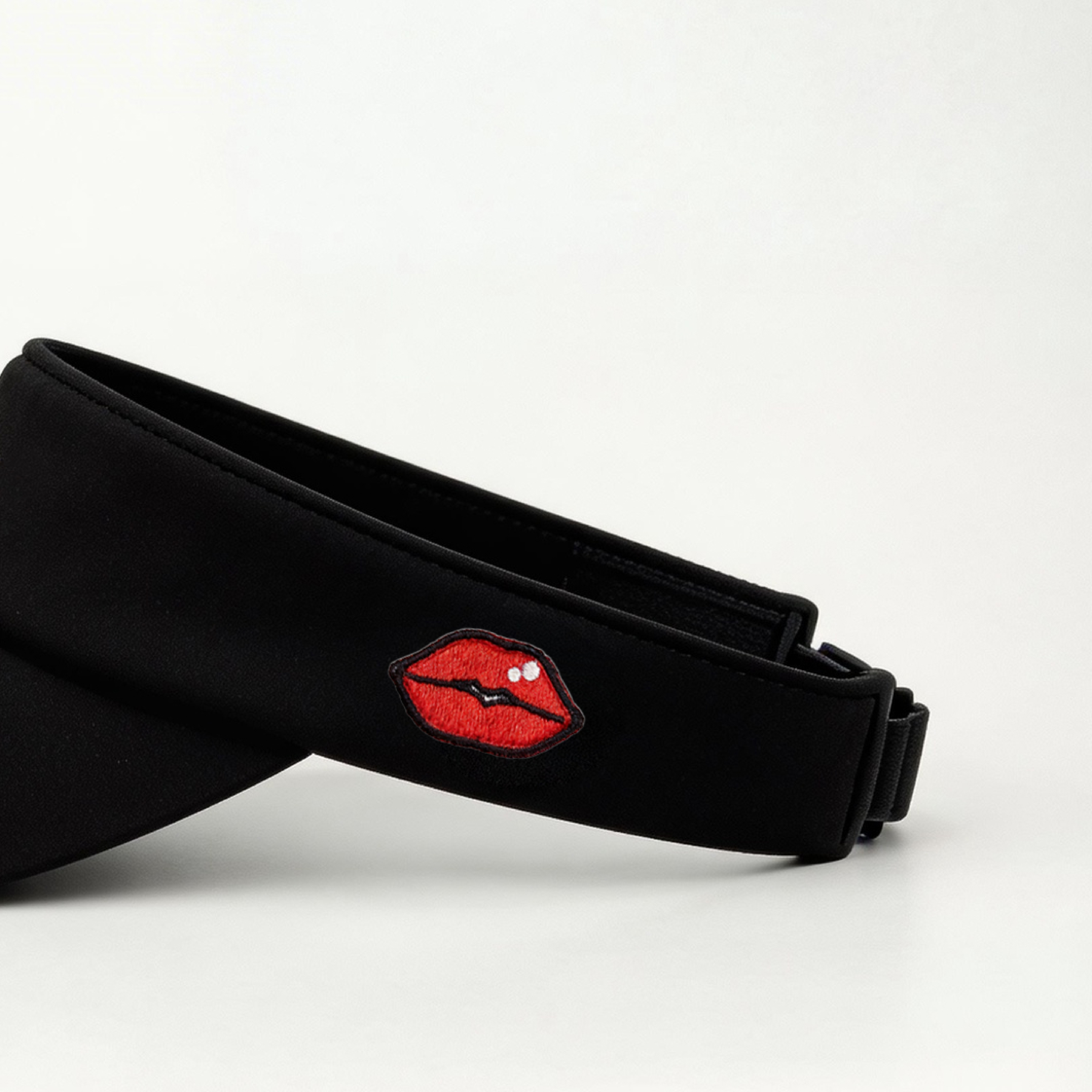 Fiery Red Lips - OnlyFox Visor Accessories
