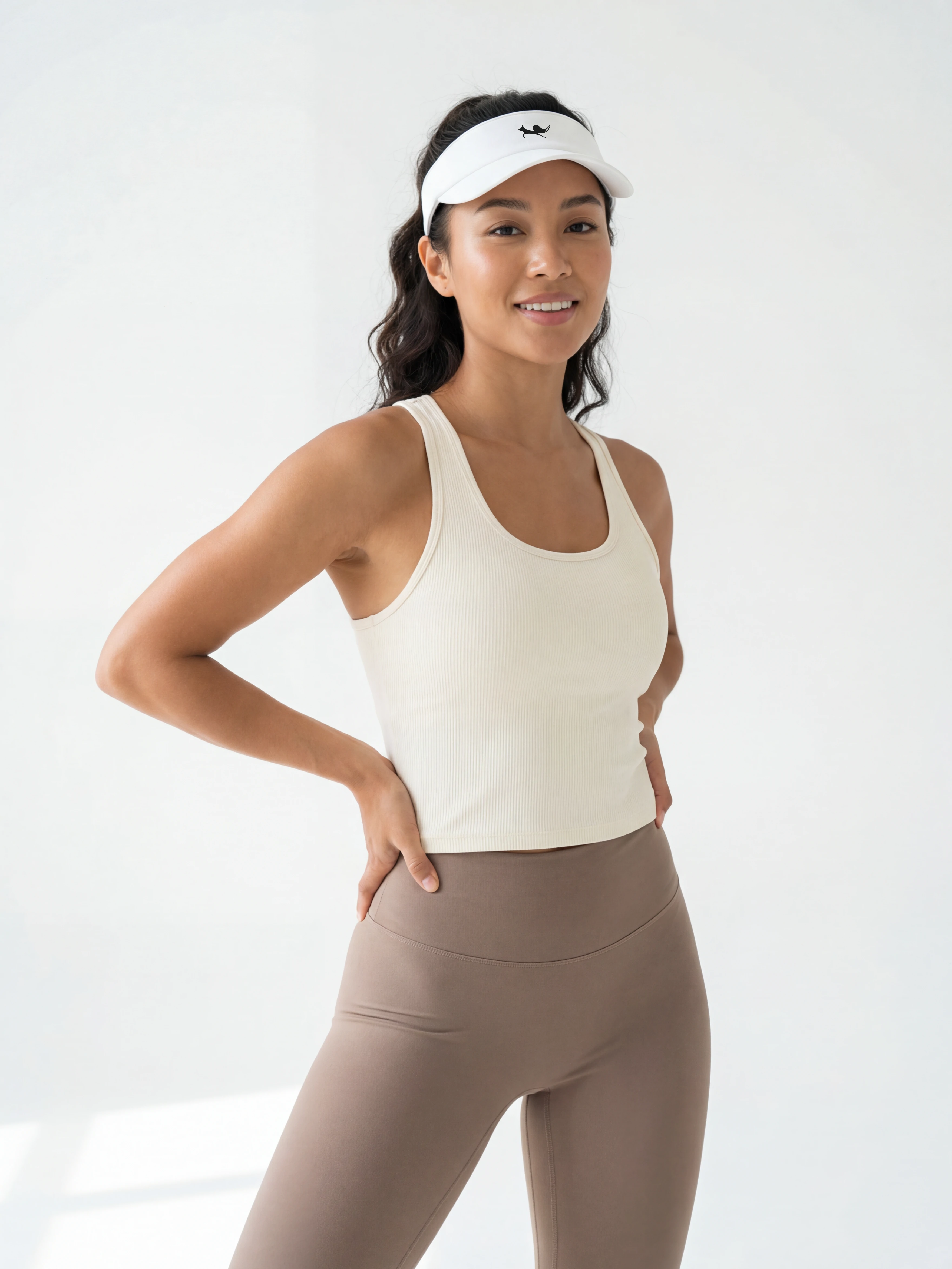 Onlyfox Tennis Visor Match White