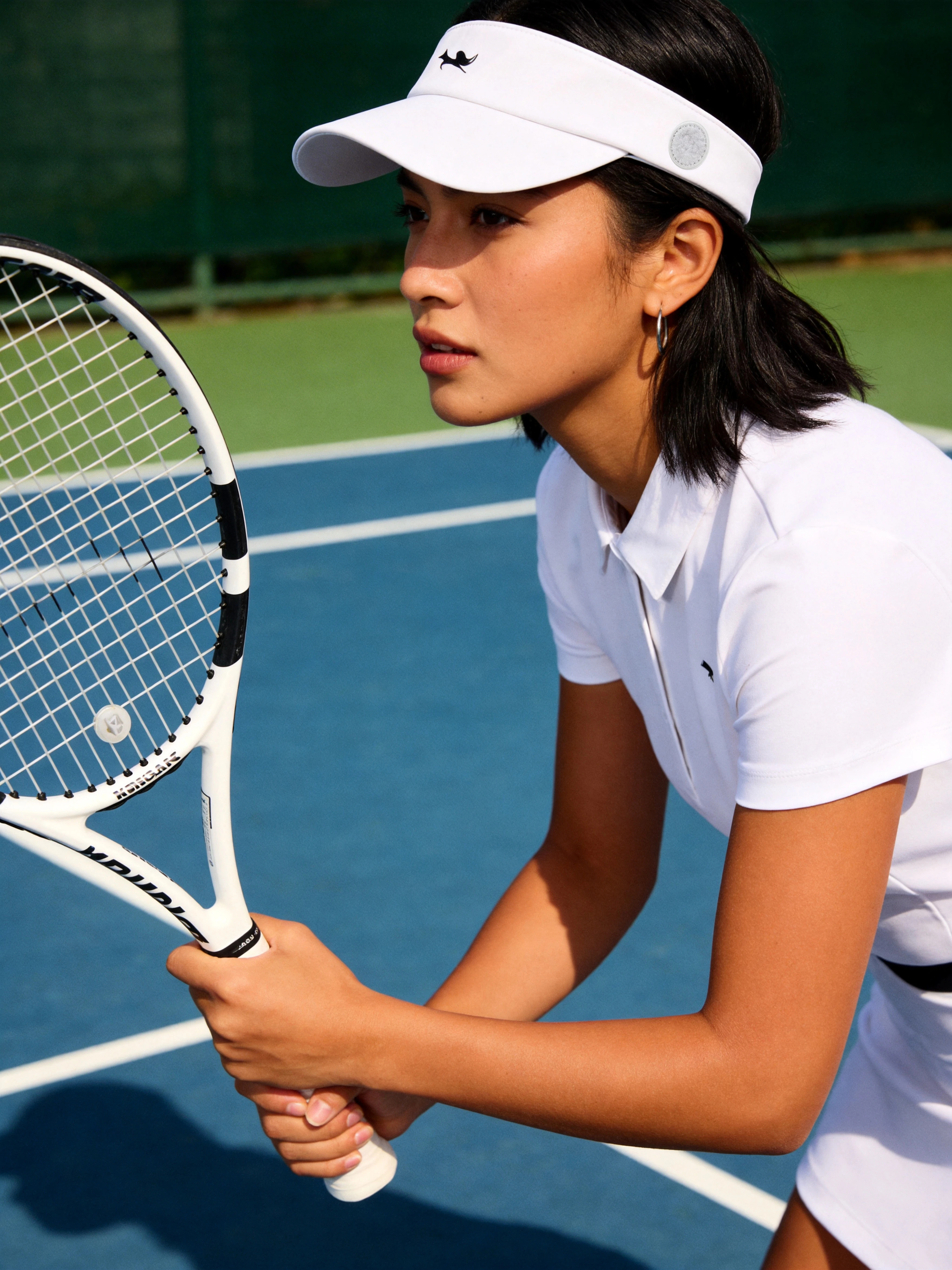 Onlyfox Tennis Visor Match White