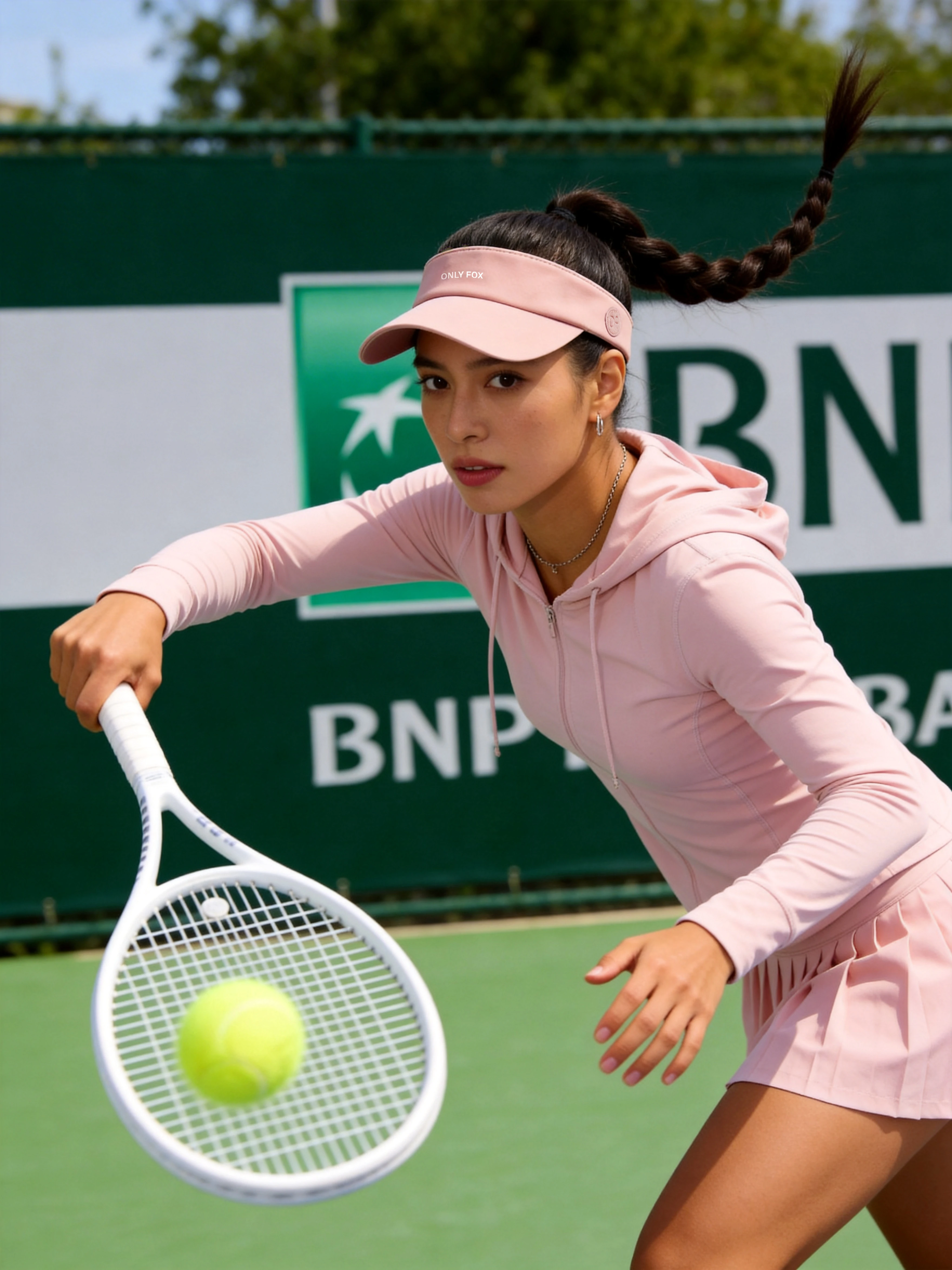 Onlyfox Tennis Visor Clay Blush