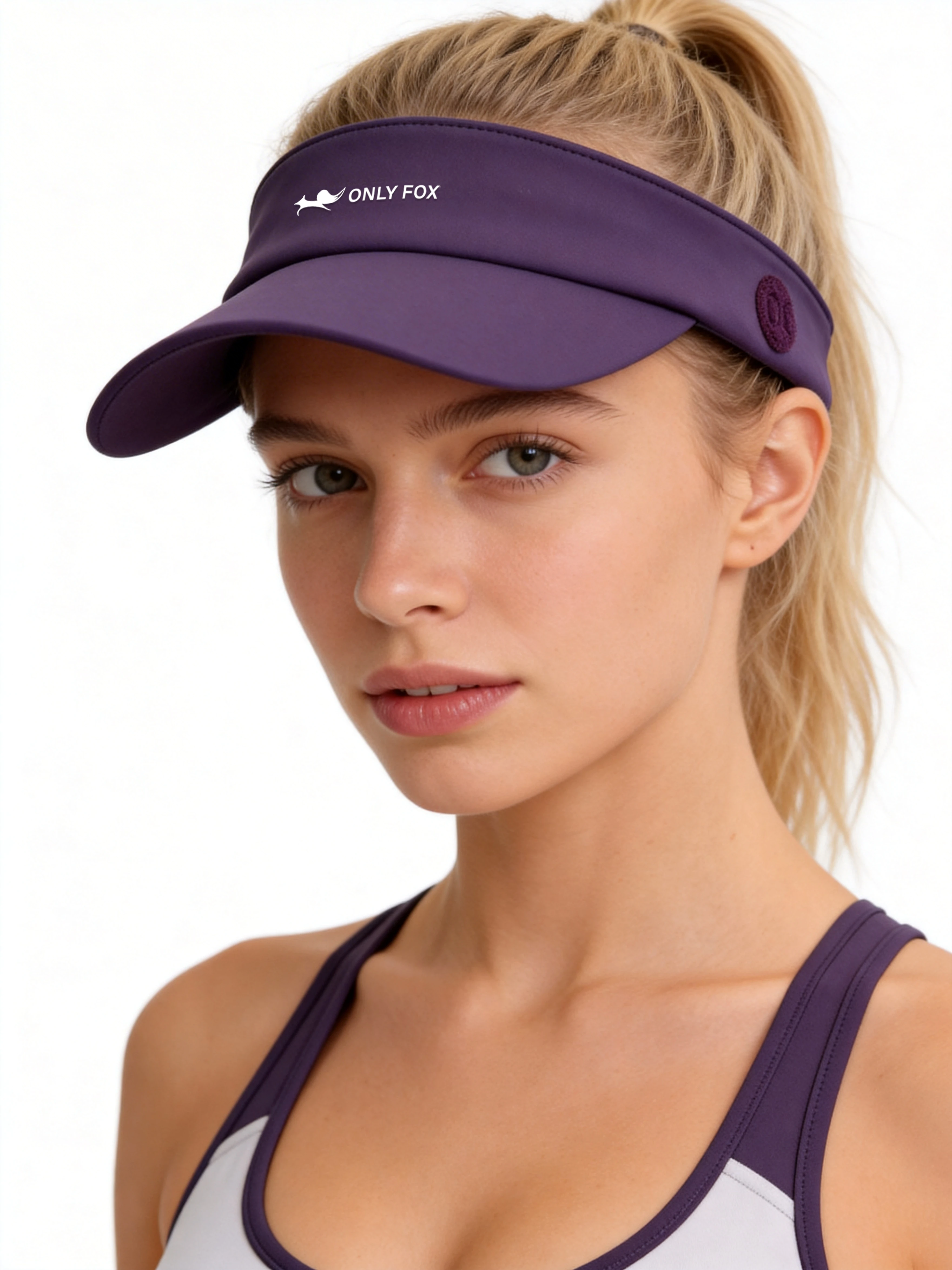 Onlyfox Tennis Visor Love Violet