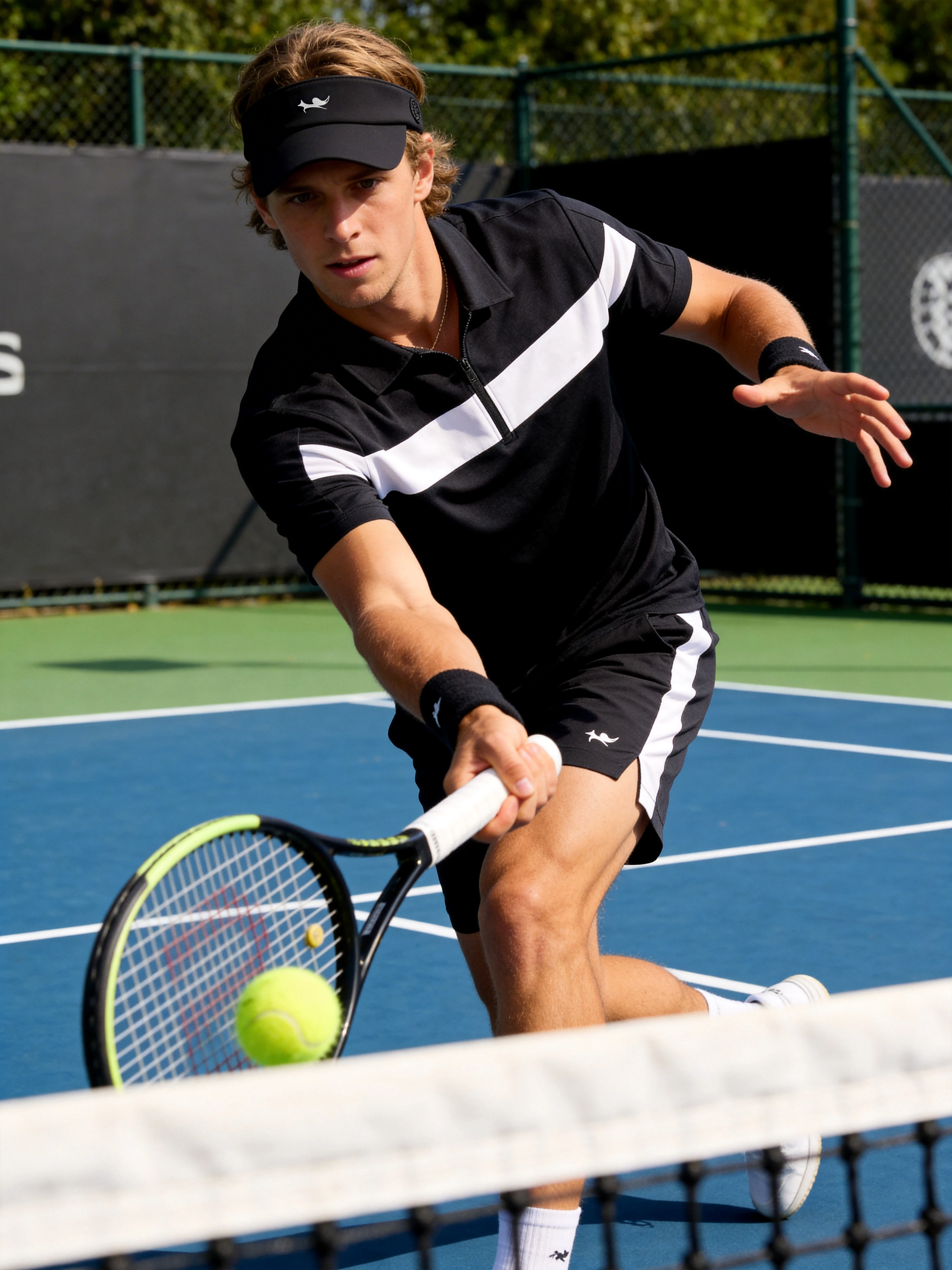 Onlyfox Tennis Visor Net Black