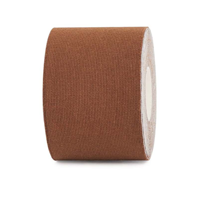 5cm Tan uncut cotton kinesiology tape roll