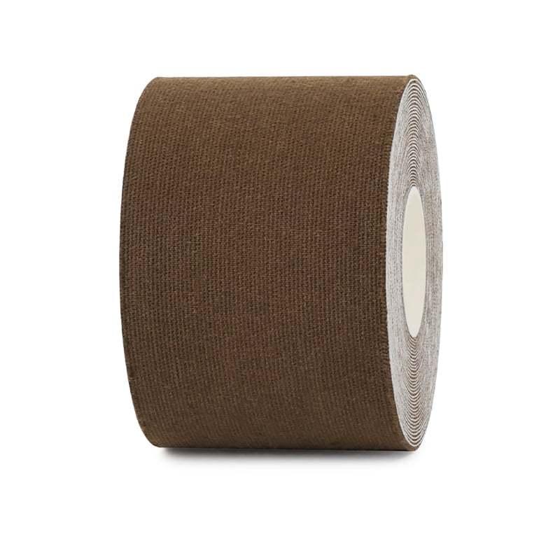 5cm brown uncut cotton kinesiology tape roll