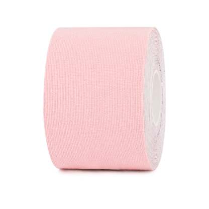 5cm light pink uncut cotton kinesiology tape roll