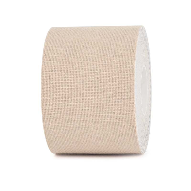 5cm light skin uncut cotton kinesiology tape roll