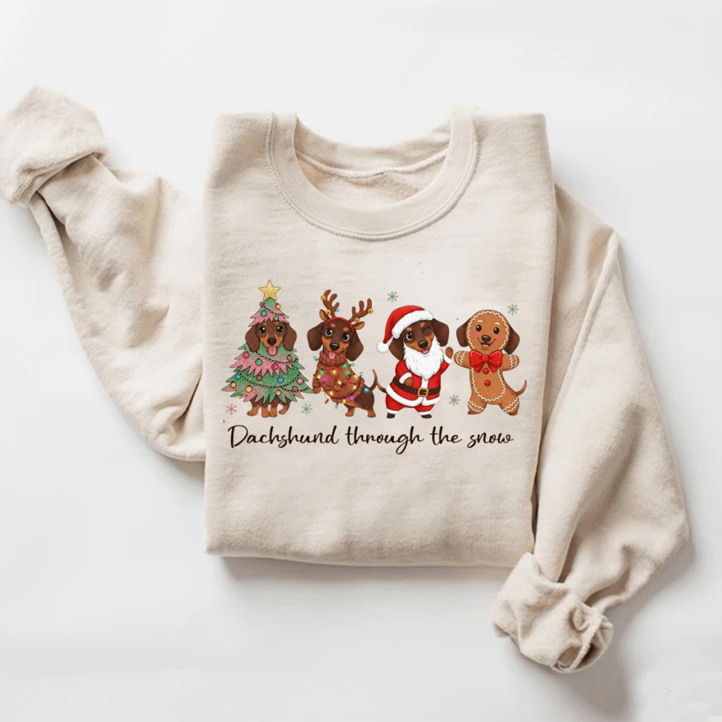 Dachshund Christmas Sweatshirt