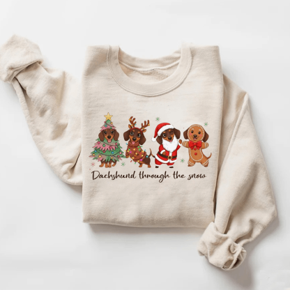 Dachshund Christmas Sweatshirt