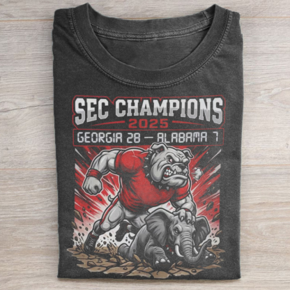 2025 SEC championship T-shirt