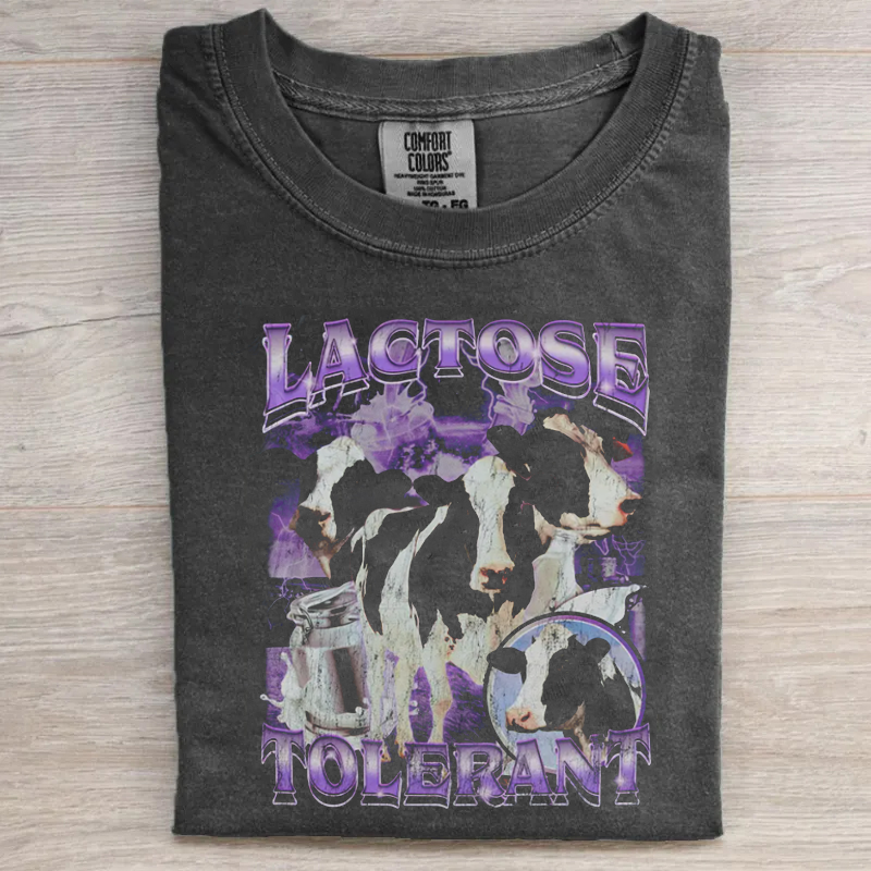 Lactose Tolerant Vintage Bootleg T-shirt
