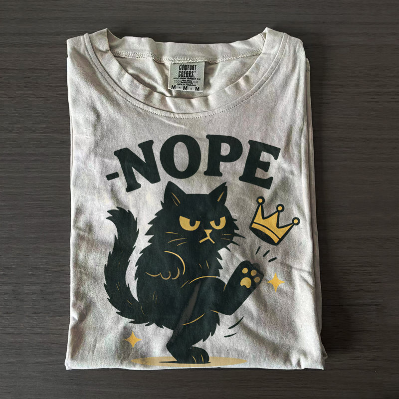 No Kings Cat T-shirt
