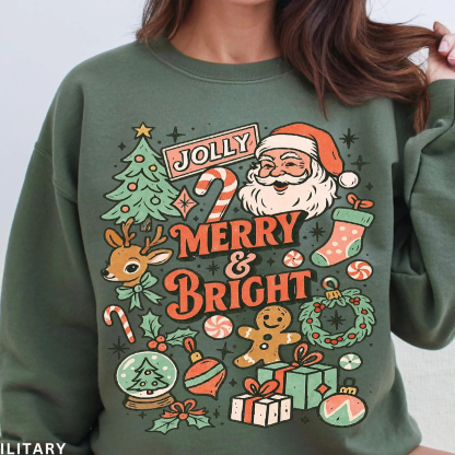 Merry and Bright Sweatshirt