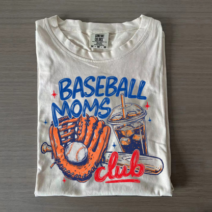 Baseball Moms Club T-shirt