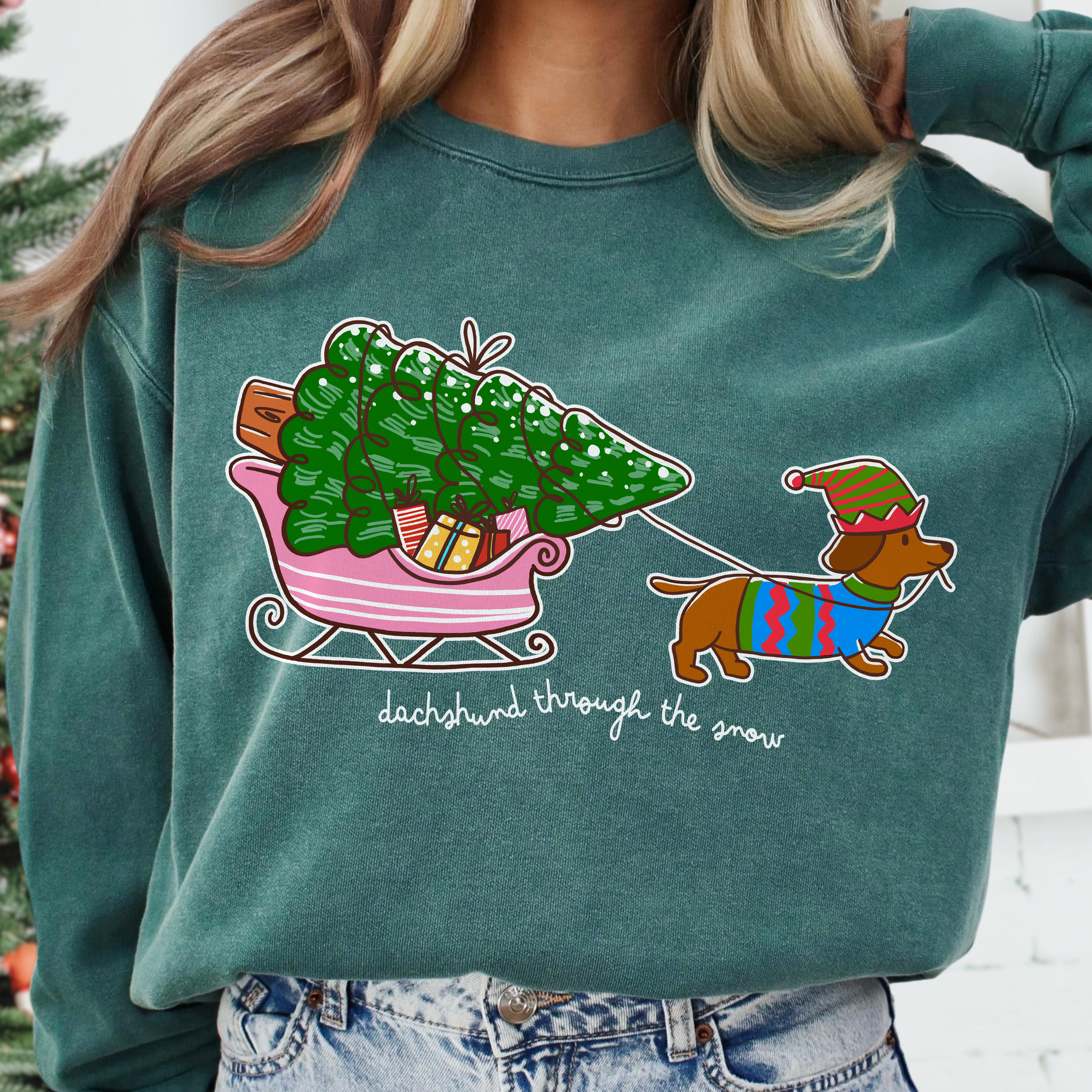 Dachshund Dog Mom Sweatshirt