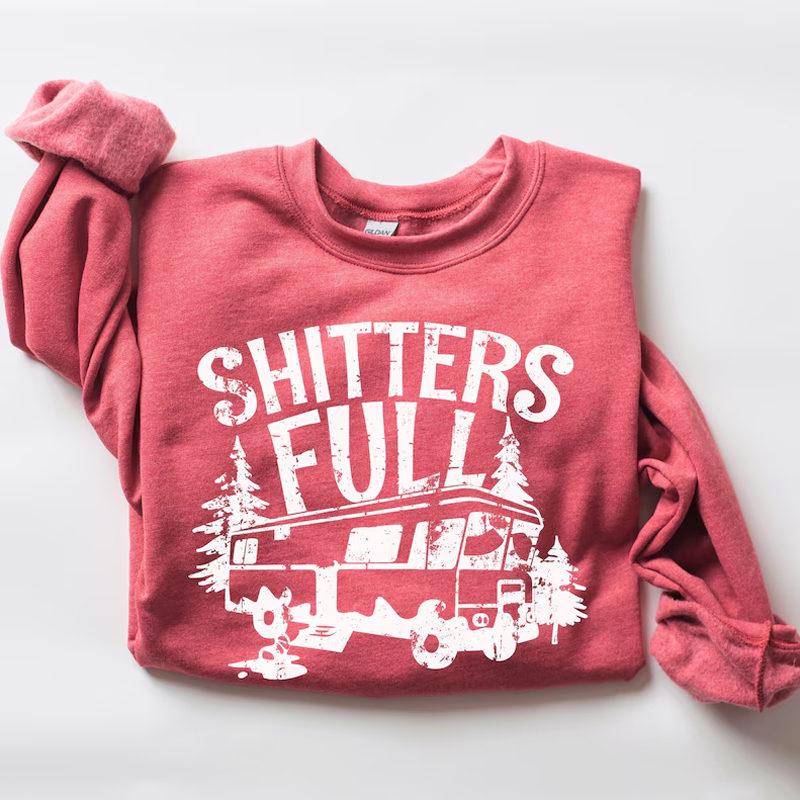 Retro Shitters Full Griswold Christmas Tree Sweatshirt