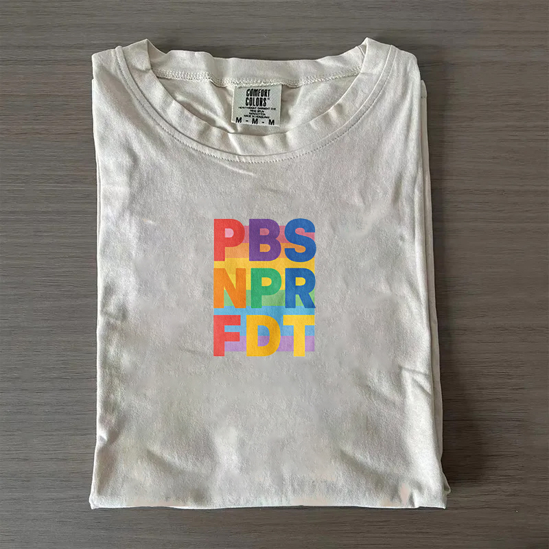 Pbs NPR FDT Pride T-shirt