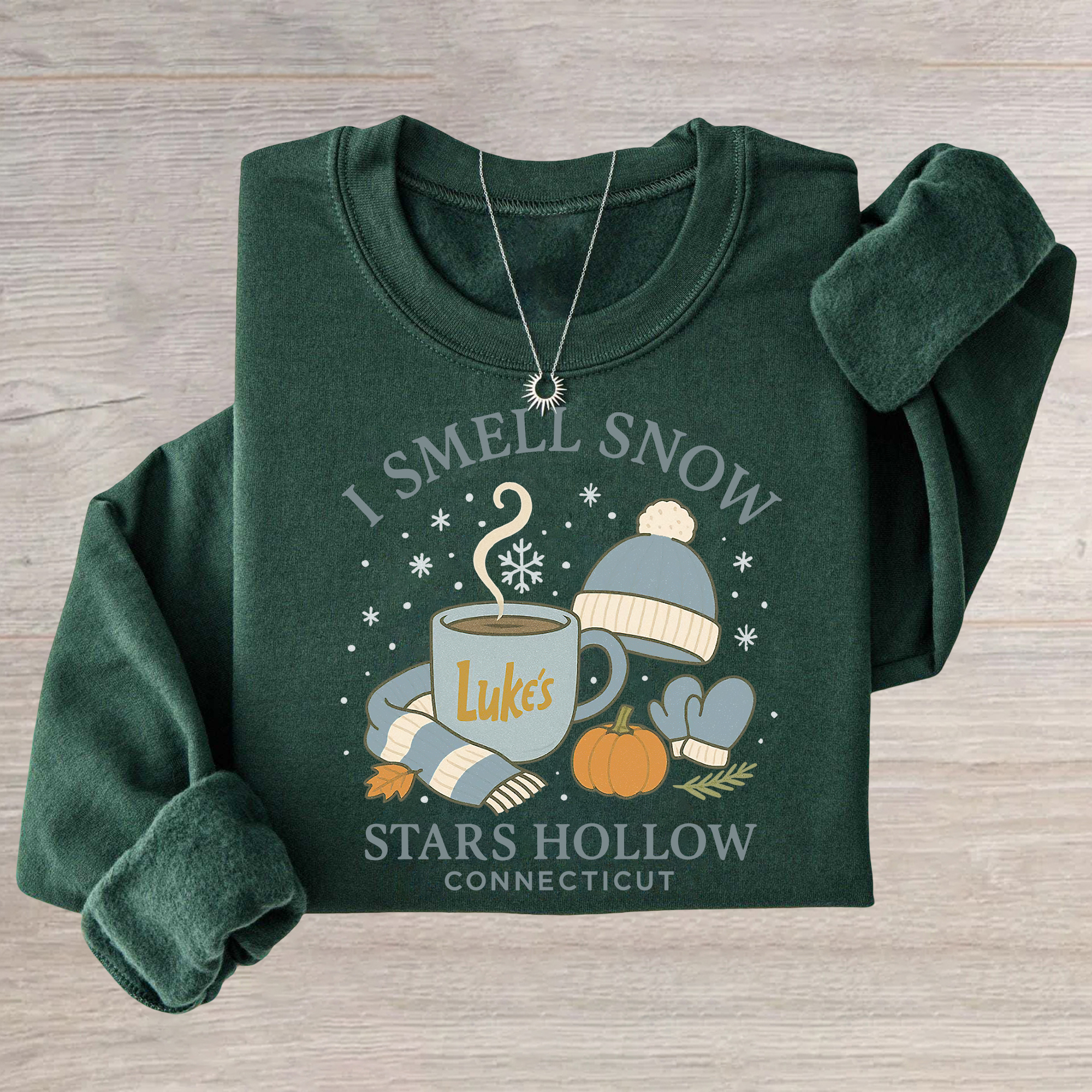 I Smell Snow Stars Hollow Sweatshirt