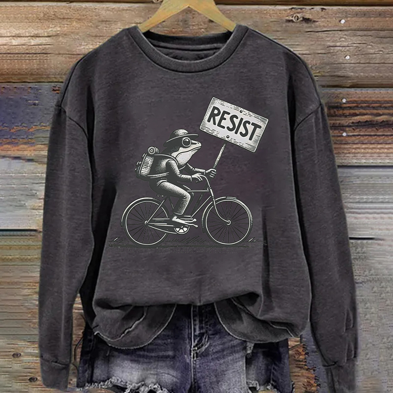Portland Frog Resist Sweatshirt