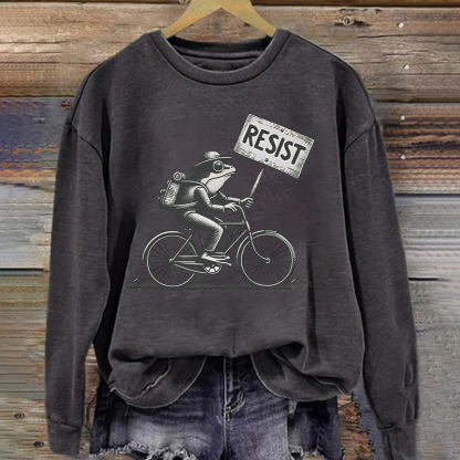 Portland Frog Resist Sweatshirt