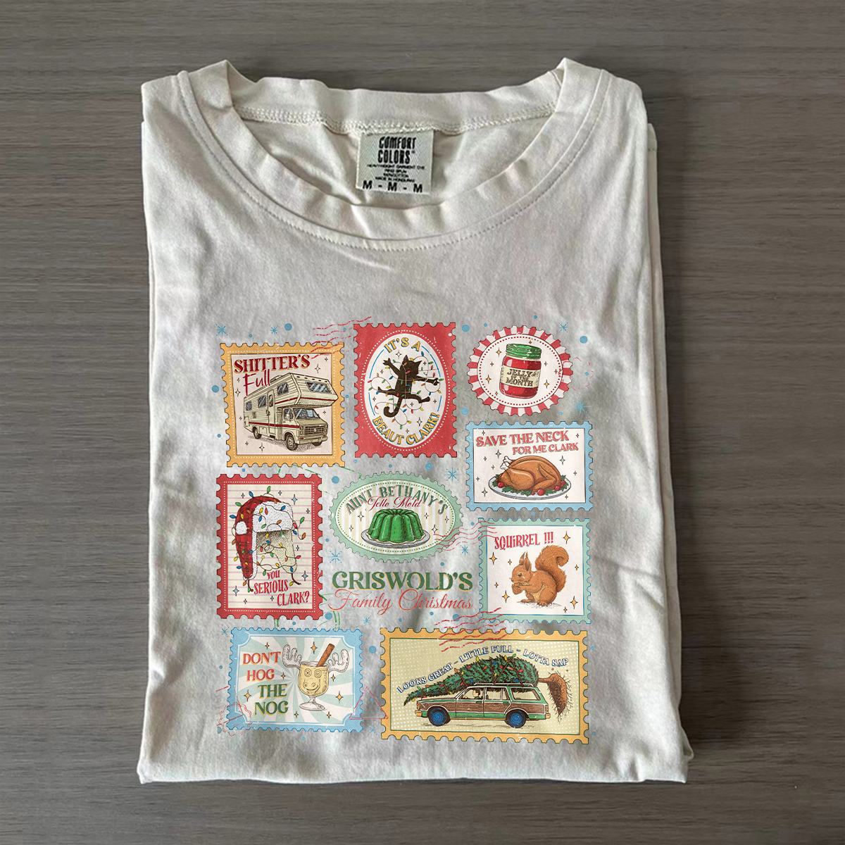 Griswold Christmas Stamps T-shirt