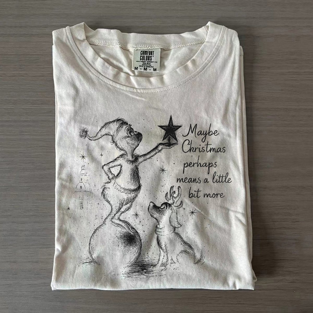 Vintage Maybe Christmas Perhaps T-shirt