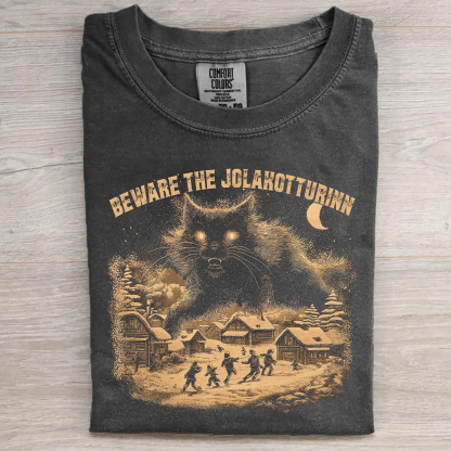 Beware The Jólakötturinn T-shirt