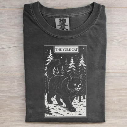 The Yule Cat Christmas T-shirt
