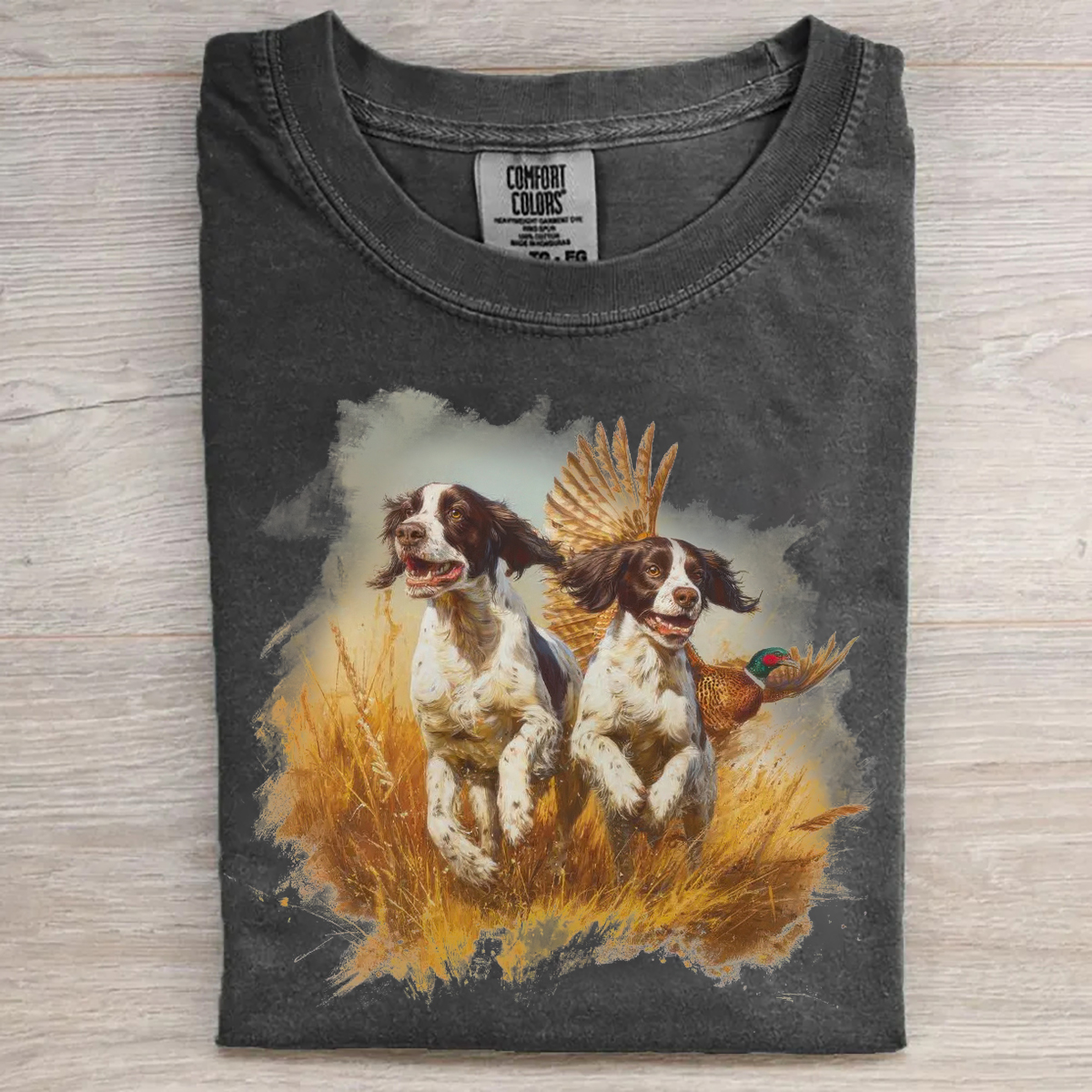 Retro 90's Springer Spaniel T-shirt