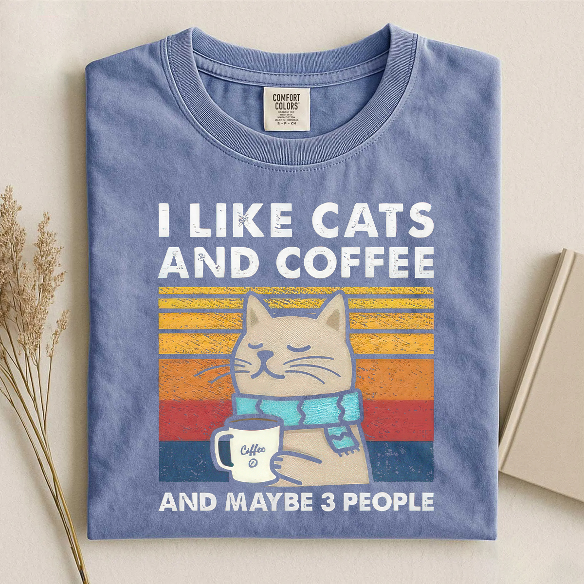 I Like Cats And Coffee T-shirt