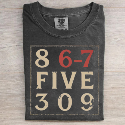 867-5309 Jenny Song T-shirt