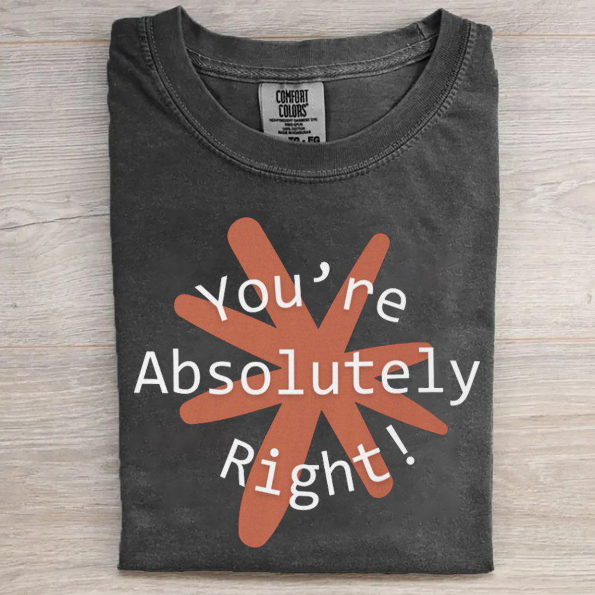 You're Absolutely Right T-shirt