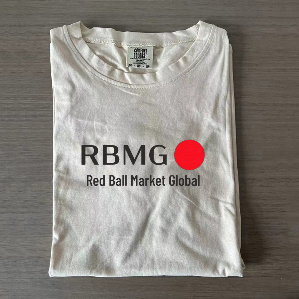 Red Ball Market Global T-shirt