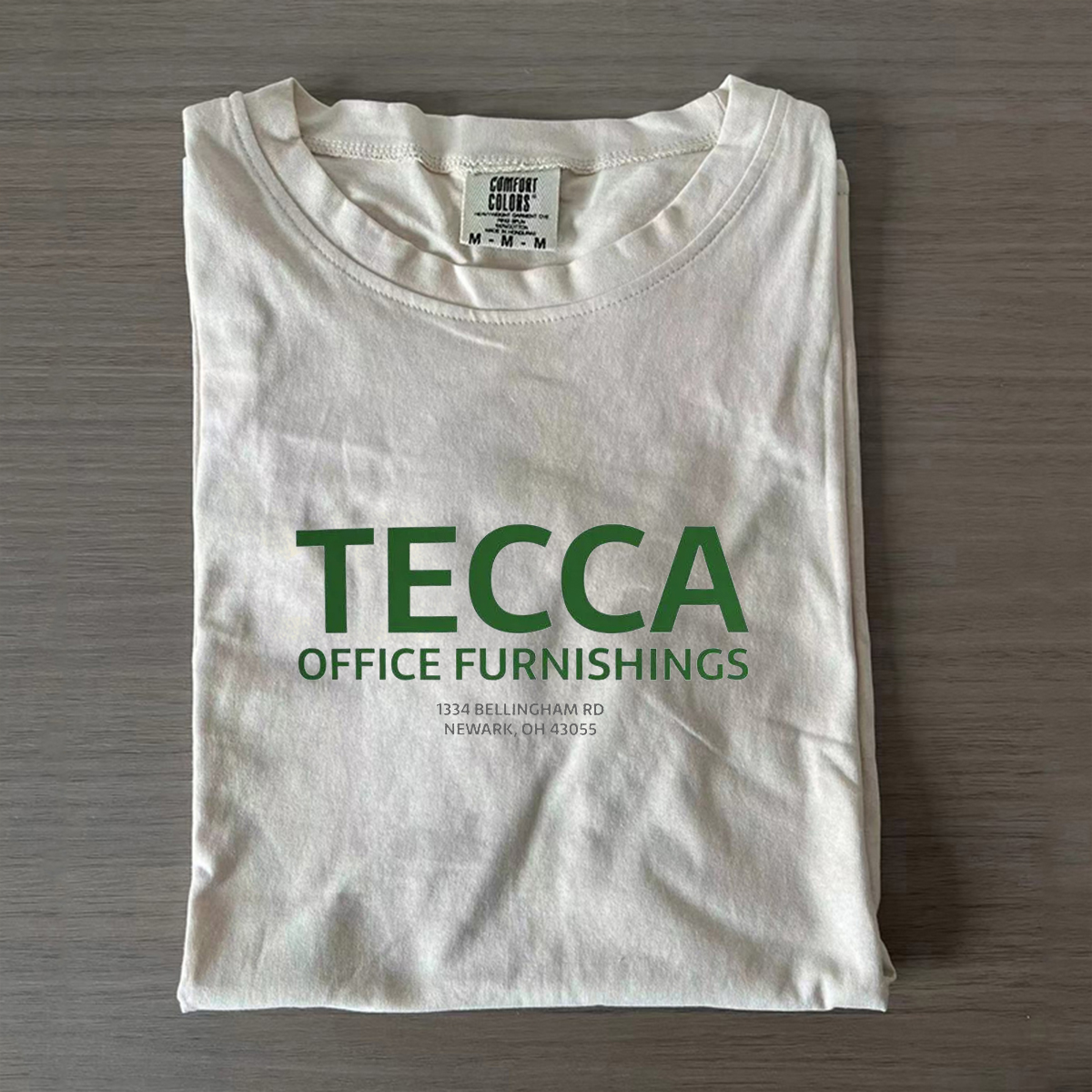 TECCA Office Furnishings T-shirt