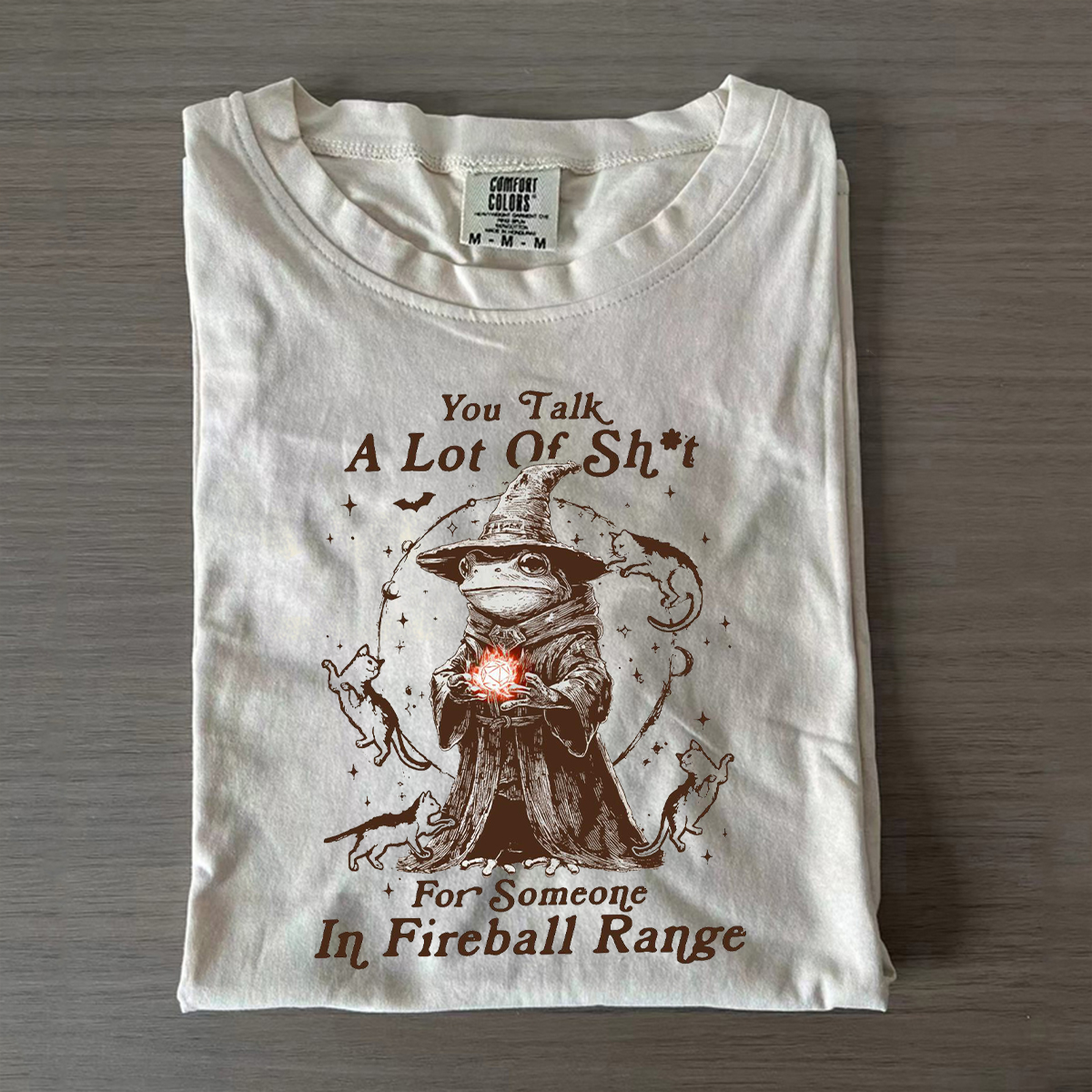 You Talk A Lot Of Sh*t For Someone In Fireball Range T-shirt
