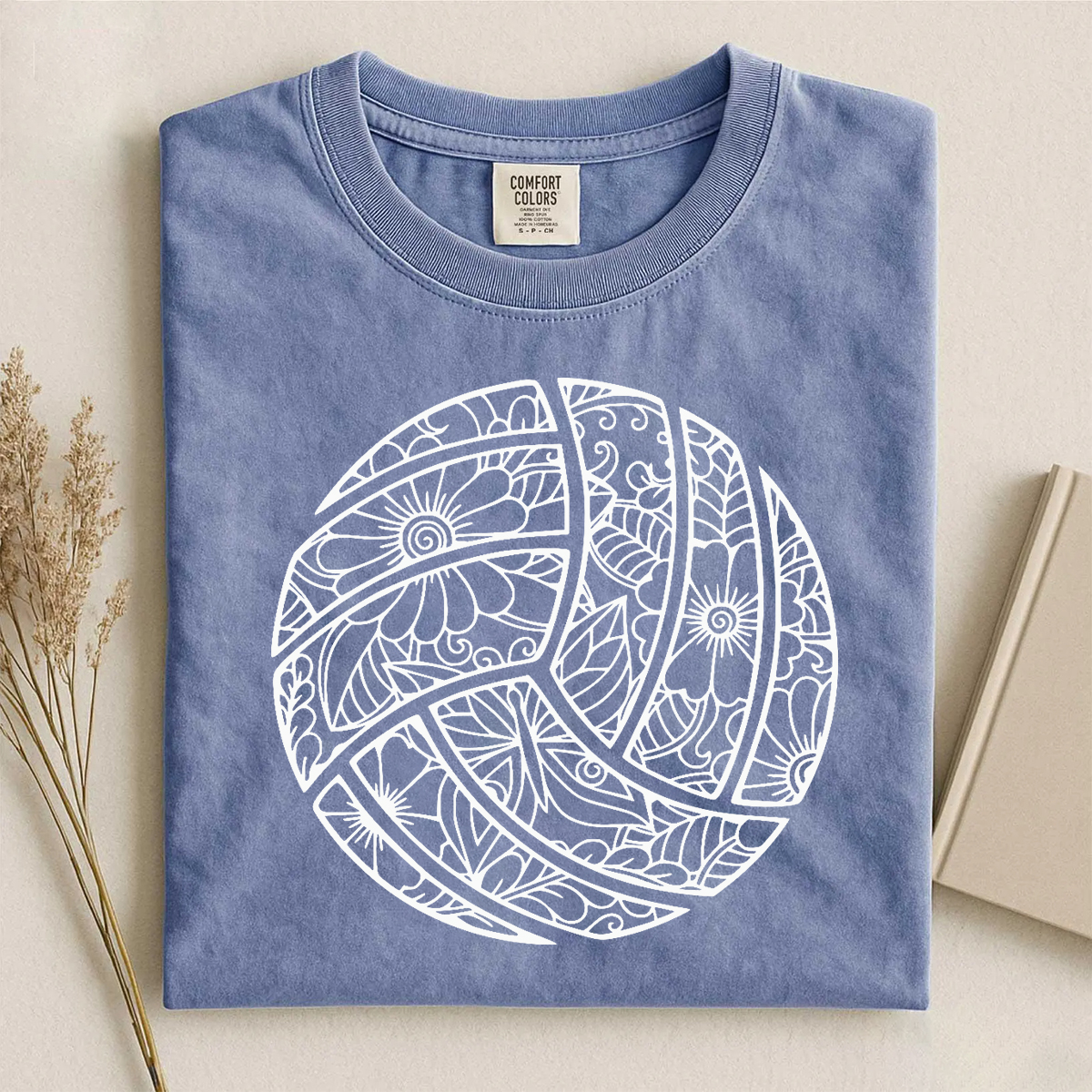 Floral Volleyball Lover T-shirt