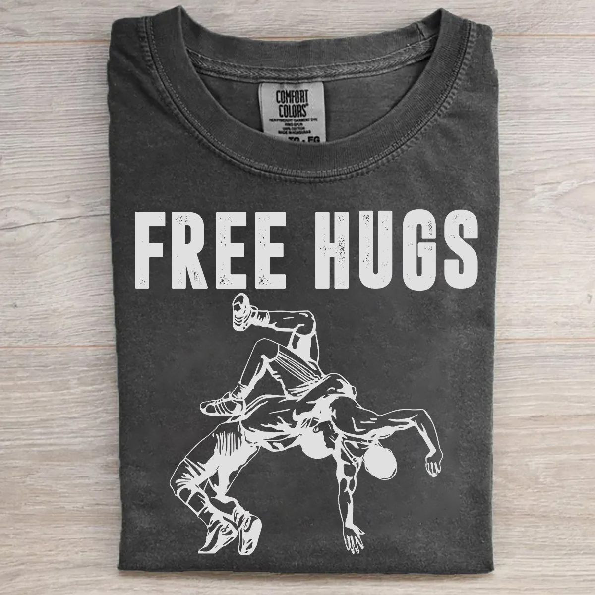 Free Hugs Wrestling T-shirt