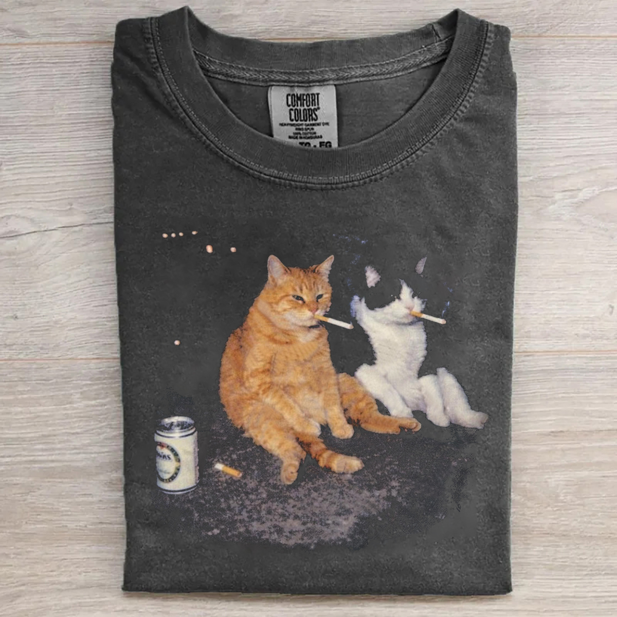 Smoking Cats T-shirt